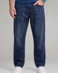 Dark Blue Relax fit Denim