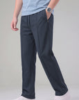 Dark Grey Tailored Track Pants