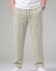 Sage Green Tailored Track Pants