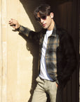 Brown Checkered Jacket