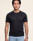 Men's Athletic Black T-Shirt