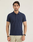Essential Solid Navy Polo