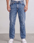 Mid Blue Regular Fit Denim