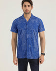 Ethnic Print Cubic Shirt
