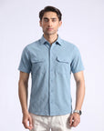 Ferozi Textured Casual Shirt