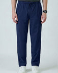Navy Cotton Trouser