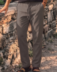 Charcoal Linen Trouser