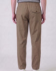 Brown Cotton Trouser