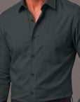 Dark Gray Dress Shirt