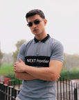 Teal Colorblock Polo