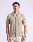 Skin Pyramid Textured Casual Shirt