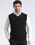Black Sleeveless Sweater