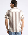 Brown Self Lining Shirt