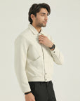 Men’s Elegant Off-White Jacket