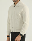Men’s Elegant Off-White Jacket