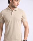 Beige Polo Shirt