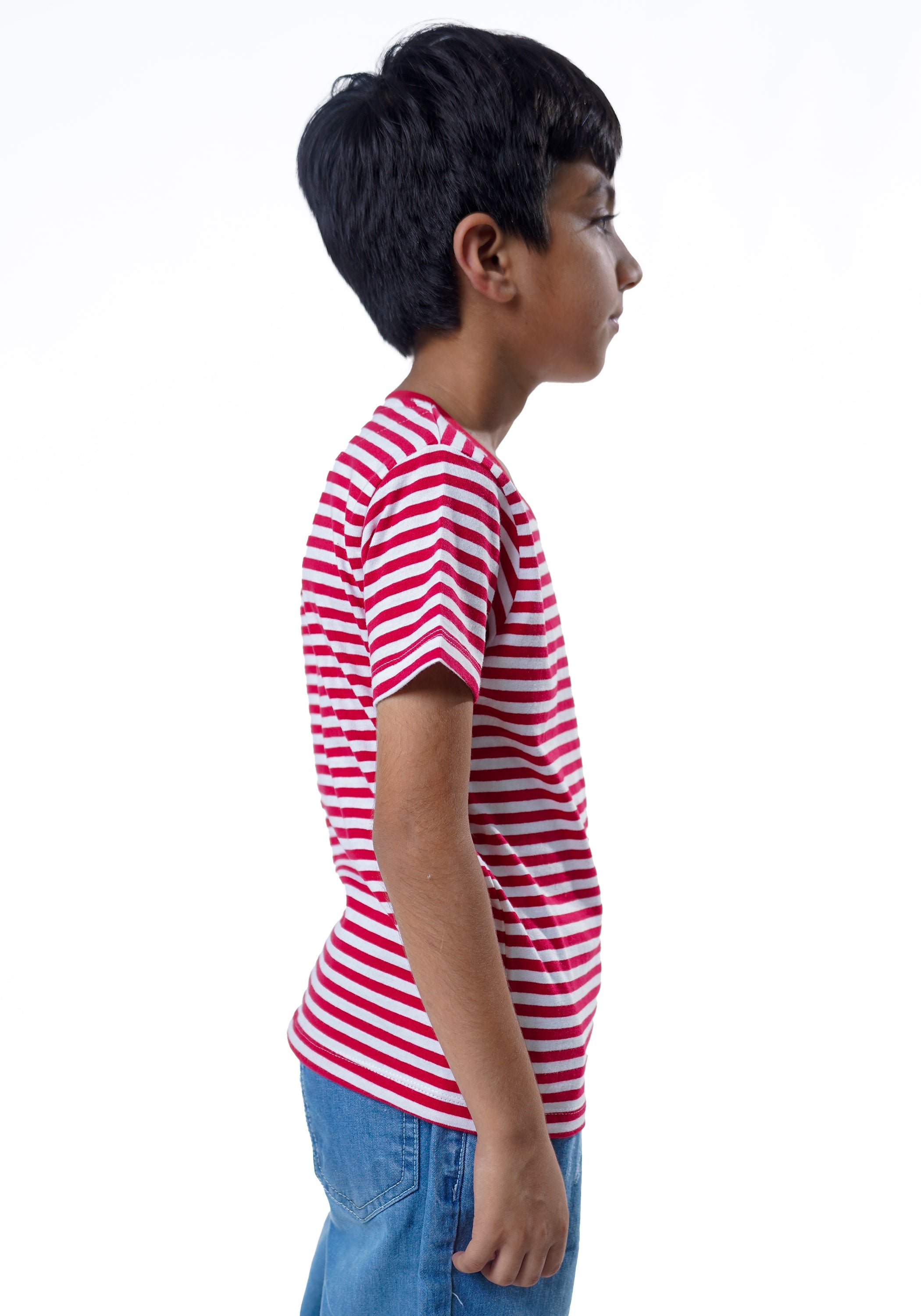 Red Striped T Shirt