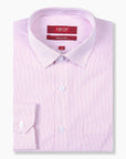 Crimson Pinstripe Dress Shirt