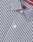 Monochrome Striped Smart Fit Shirt
