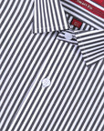 Monochrome Striped Smart Fit Shirt