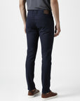 Straight Fit Navy Blue Denim Pant