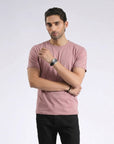 Pink Crew Neck T-Shirt
