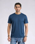 Blue Plain T-Shirt