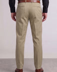 Khaki Pleated Pant