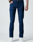 Slim Fit Navy Blue Denim