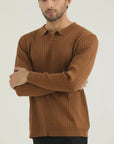 Brown Self Sweatshirt