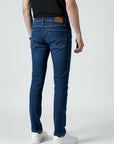 Slim Fit Navy Blue Denim