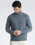 Turtle Neck Charcoal Sweater