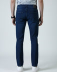 Straight Fit Men Navy Denim