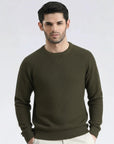 Green Crewneck Sweater