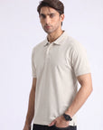 Cream Polo Shirt