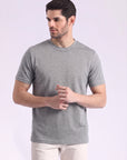 Light Gray Crew Neck T-Shirt