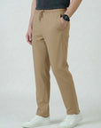 Brown Cotton Trouser