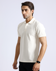 Cream Polo Shirt