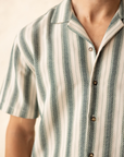 Green Self Lining Shirt