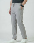 Light Grey Cotton Trouser