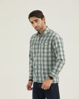 Ferozi Check Casual Shirt