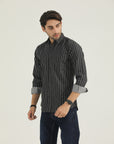 Black Lining Casual Shirt
