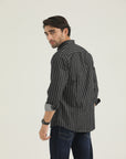 Black Lining Casual Shirt