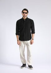 Black Double pocket Shirt
