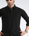Black Double pocket Shirt