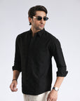 Black Double pocket Shirt