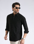 Black Double pocket Shirt