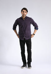 Micro Print Casual Shirt