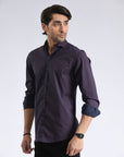 Micro Print Casual Shirt