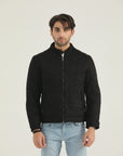 Black Moto Style Jacket